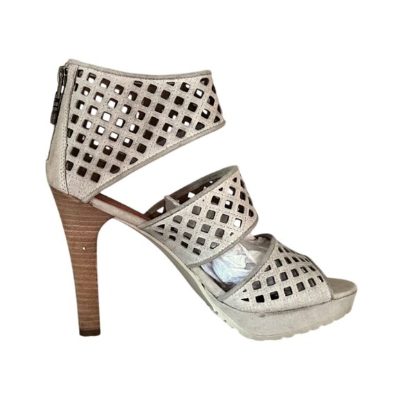 MISS SIXTY TIANA CUT-OUT LEATHER HEELS, NIB - Picture 5 of 8